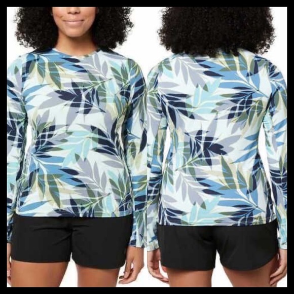 Hang Ten Other - HANG Ten Women's Quick-Dry UPF 50+ Protection Long Sleeves Front Pocket Sun Tee